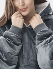 [Upgrade] Unisex Heated Wearable Blanket Hoodie 7.4V, U2169U