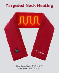 Unisex Heated Fleece Scarf 7.4V, SP02