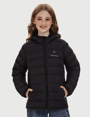 Girl’s Heated FELLEX®  Hooded Jacket 7.4V, KG12