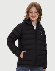 Girl’s Heated FELLEX®  Hooded Jacket 7.4V, KG12