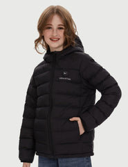 Girl’s Heated FELLEX®  Hooded Jacket 7.4V, KG12