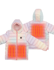 Girl’s Heated FELLEX®  Hooded Jacket 7.4V, KG12