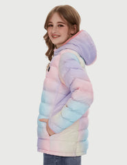 Girl’s Heated FELLEX®  Hooded Jacket 7.4V, KG12