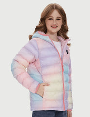 Girl’s Heated FELLEX®  Hooded Jacket 7.4V, KG12