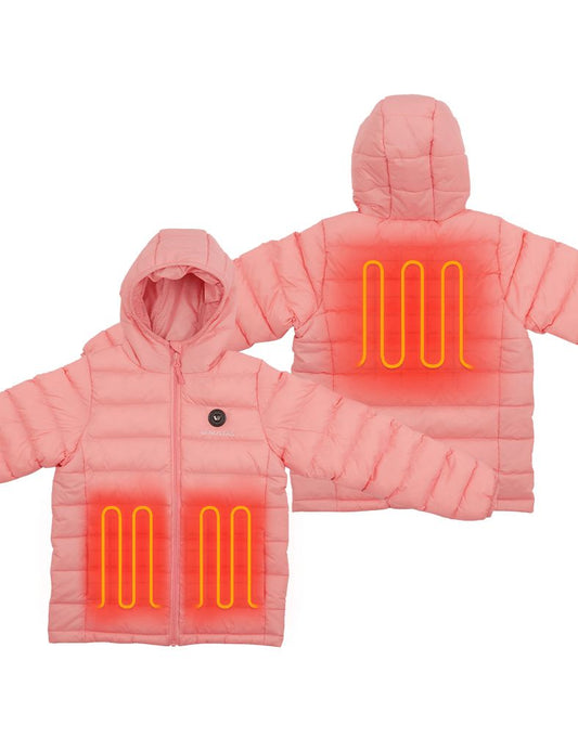 Girl’s Heated FELLEX®  Hooded Jacket 7.4V, KG12