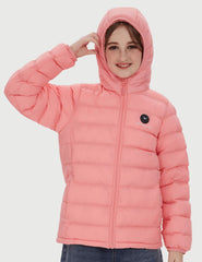 Girl’s Heated FELLEX®  Hooded Jacket 7.4V, KG12