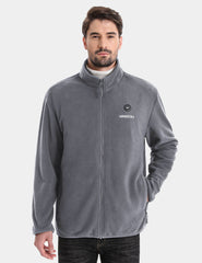 Zipper up Heated Fleece Jacket for Men 7.4V, M2136