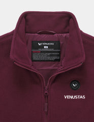 Zipper up Heated Fleece Jacket for Women 7.4V, W2136