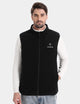 Men’s Heated Fleece Vest (Up to 13 heating hours), M2117 Pro