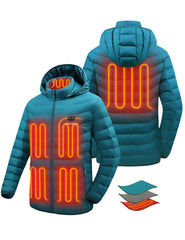 Heated Jacket for Unisex with Dual Control Button, 7.4V, U9001