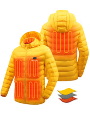 Heated Jacket for Unisex with Dual Control Button, 7.4V, U9001