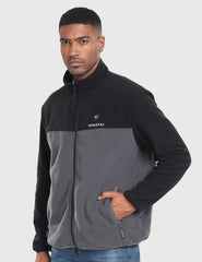 Zipper up Heated Fleece Jacket for Men 7.4V, M2136