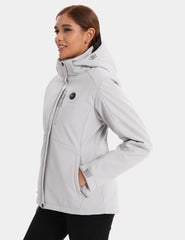Women's Heated Jacket 7.4V - Blue/ Light Grey/ Navy/ Burgundy, W2168