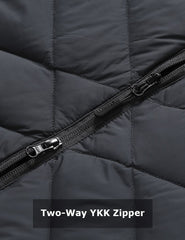 Heated Long Down Jacket 7.4V For Women, W62