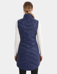 Women's Heated Long Quilted Vest 7.4V, W24L