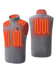 Men's Heated Fleece Vest 7.4V, M2117