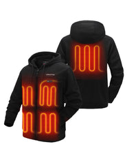 Unisex Dual Control Heated Fleece Hoodie 12V, U41G
