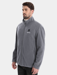 Zipper up Heated Fleece Jacket for Men 7.4V, M2136