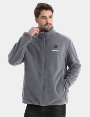 Zipper up Heated Fleece Jacket for Men 7.4V, M2136